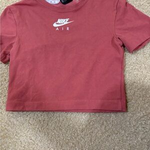 Nike Kids Short Sleeve Tee in Red